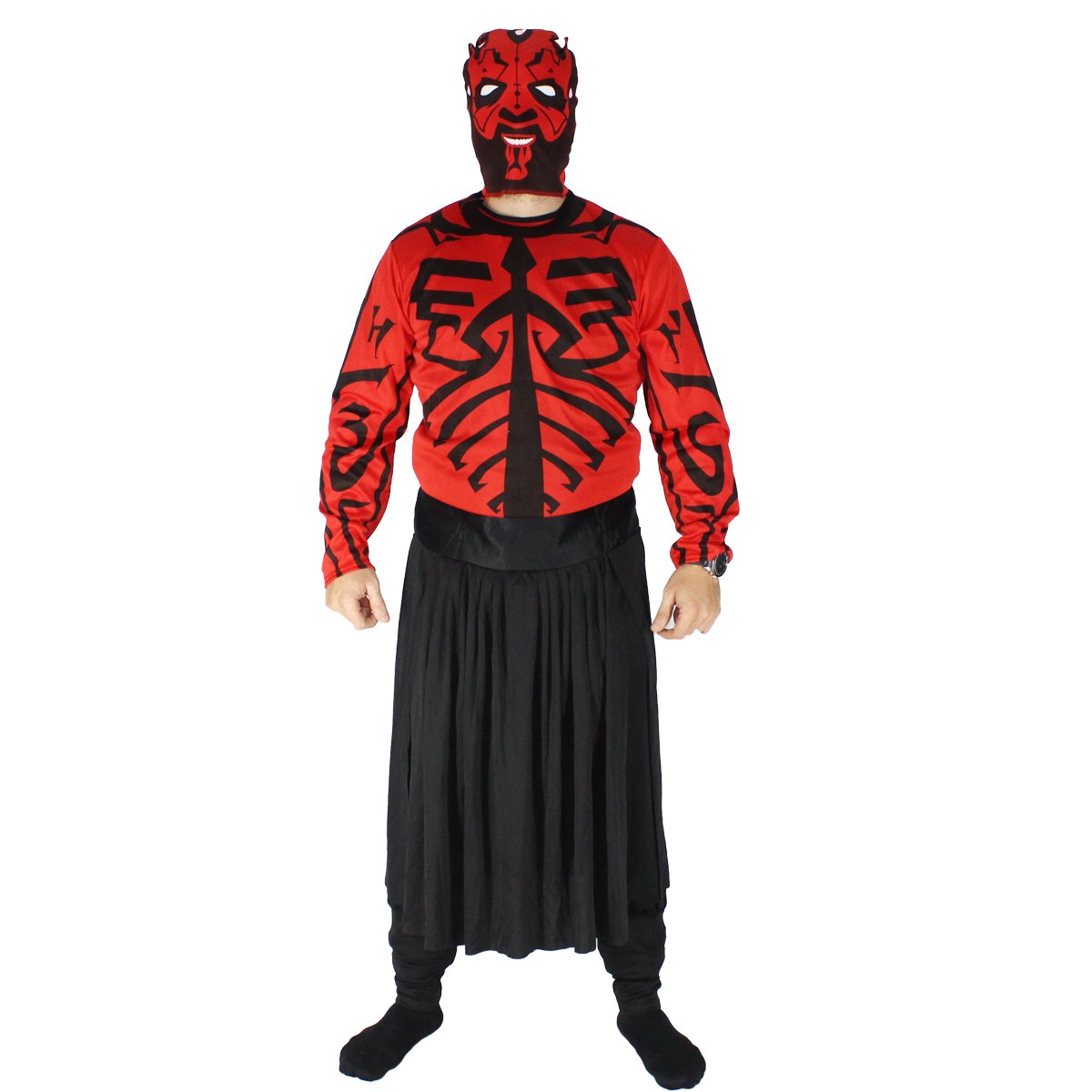 Kiralık Yetişkin Star Wars Dart Maul Kostümü Model 33